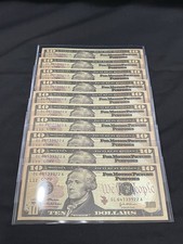 Movie Prop/Play Money 10 Notes 100 Read Listing 1