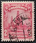 Colombia 1934 'Oil Wells' SG458 2c. red used /S386/