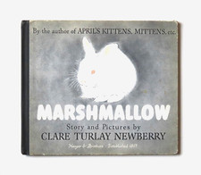 Vintage 1942 Marshmallow Hardcover Children’s Storybook, Claire Turlay Newberry