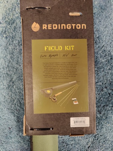 Euro Nymph Fliegenfischen Field Kit, 10' Medium Action Rod and Run Reel, Euro Ny... - Bild 4 von 4