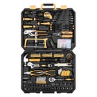 198 Piece Home Repair Tool Kit, Wrench Plastic Toolbox with General Household...