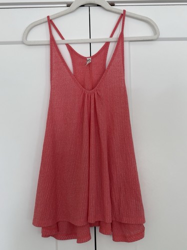 Medium Damen Intimate Free People Tanktop Rosa Ärmellos.