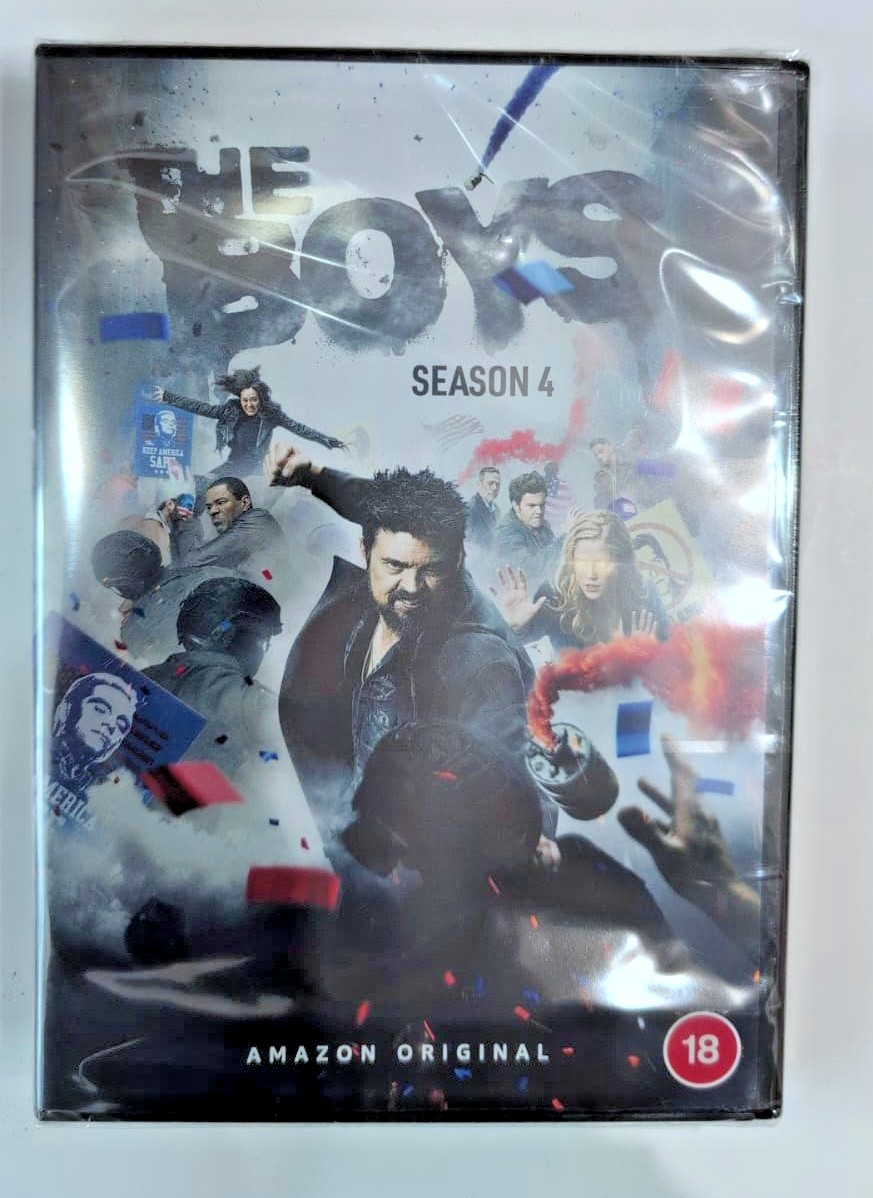 THE BOYS SEASON 4       BRAND NEW SEALED GENUINE UK DVD