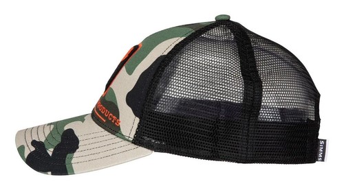 SIMMS Bass Icon Trucker Hat - Picture 2 of 5