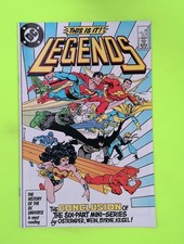 Legends #6 1987 DC Comics 1st App 8.0 Comic Book G73-217