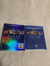PIXAR SHORT FILMS COLLECTION Vol. 3 Blu Ray DVD and Digital with Slip Cover New