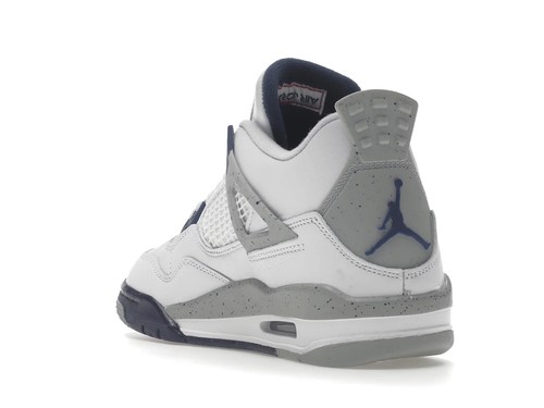 In Stock Jordan 4 Retro Midnight Navy (GS) (408452-140) - Picture 5 of 6