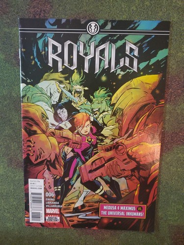 Royals 6 9 Marvel Black Bolt Medusa Inhumans Al Ewing - Picture 2 of 3