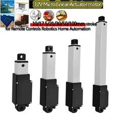 30/50/100/150mm Stroke Linear Actuator Home Automation Micro DC 12V Fast Speed