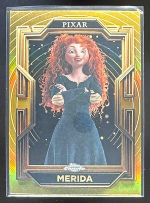 2025 Topps Non-Sport Pixar Gold Merida Gilded #54