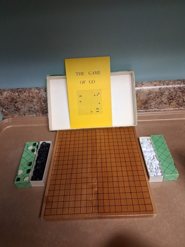 1951 Go Game of Go Board Game by E.S. Lowe - Good Condition - VTG Rule Book