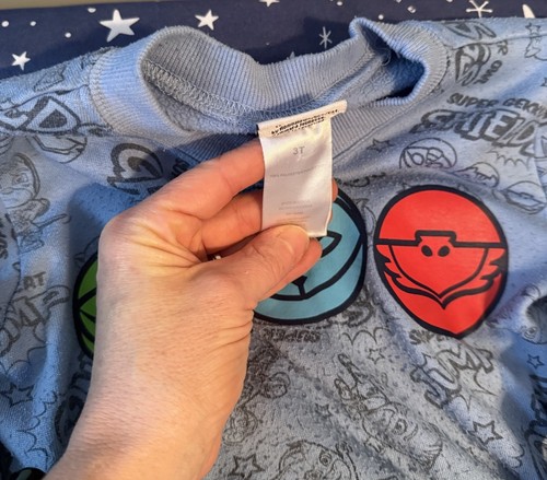 Toddler 3T PJ Masks Pullover Sweatshirt and Catboy Play Costume Face Mask - Bild 2 von 2