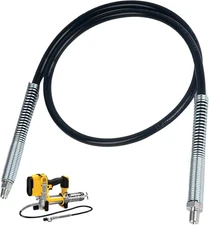 Grease Gun Hose Kit for 20v Max Cordless Grease Gun, 1/8" NPT 42" Flexible Greas