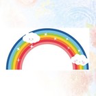  Cartoon Cloud Rainbow Wall Stickers Creative Wall Decorative Decals Removable