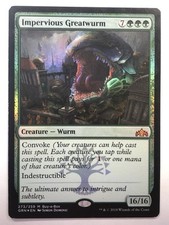 MTG FOIL Impervious Greatwurm BuyaBox  - Promo: General #273
