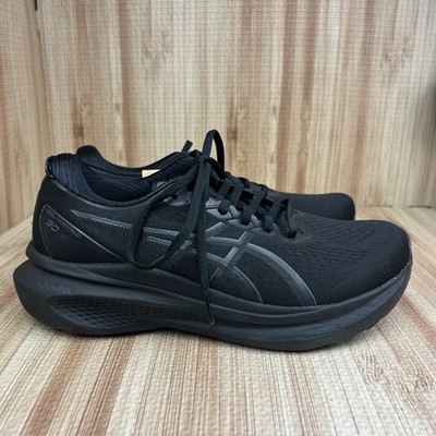 Asics Gel-Kayano 30 Mens 8.5 EE Sneakers Triple Black Running Shoes 101B690