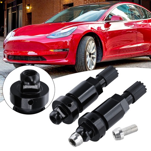 Replacement Tire Valves TPMS Alloy Touch Of Style Black Easy Installation - Picture 5 of 12