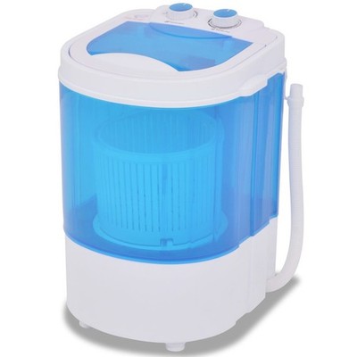 Mini-Waschmaschine Portable Compact Washing Machine mit Schleuder und 2 Kammern