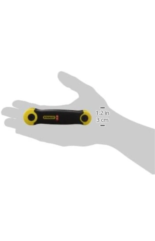 STANLEY Folding Hex Key Set Metric (8pc) – Pocket Size, 2‑69‑264 - Image 4 of 4