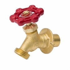 Homewerks 1/2 or 3/4 in. Sweat X 3/4 in. MHT Brass Sillcock Valve (Pack of 3)