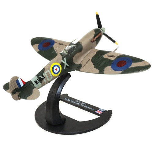 Aleación diecast 13 cm escala 1/72 Segunda Guerra Mundial Reino Unido Supermarine Spitfire Mk Vb modelo de combate - Imagen 5 de 14