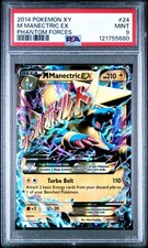 M Manectric EX 24/119 XY - Phantom Forces Holo PSA 9