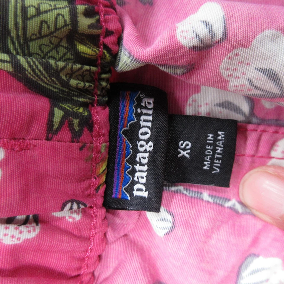 Pantalones Cortos Patagonia Para Mujer XS Caimán Floral Bañador Boardshort Secado Rápido Foto 4 de 4