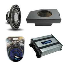 02-18 Fits Dodge Ram Quad / Crew Harmony F104 Single 10 Rhino Sub Box HA-A400.1