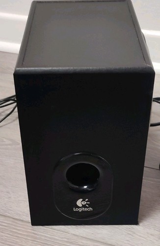 Logitech X-230 Computer Multimedia Speakers with Subwoofer Black Tested Working  - Picture 12 of 19