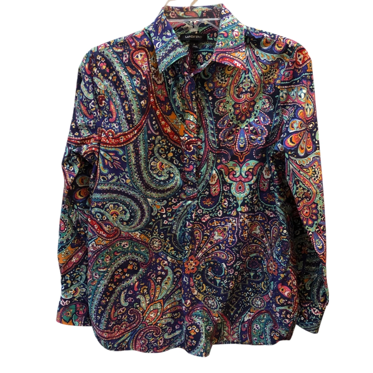 Lands' End Cotton Paisley Tops for Women for sale | eBay