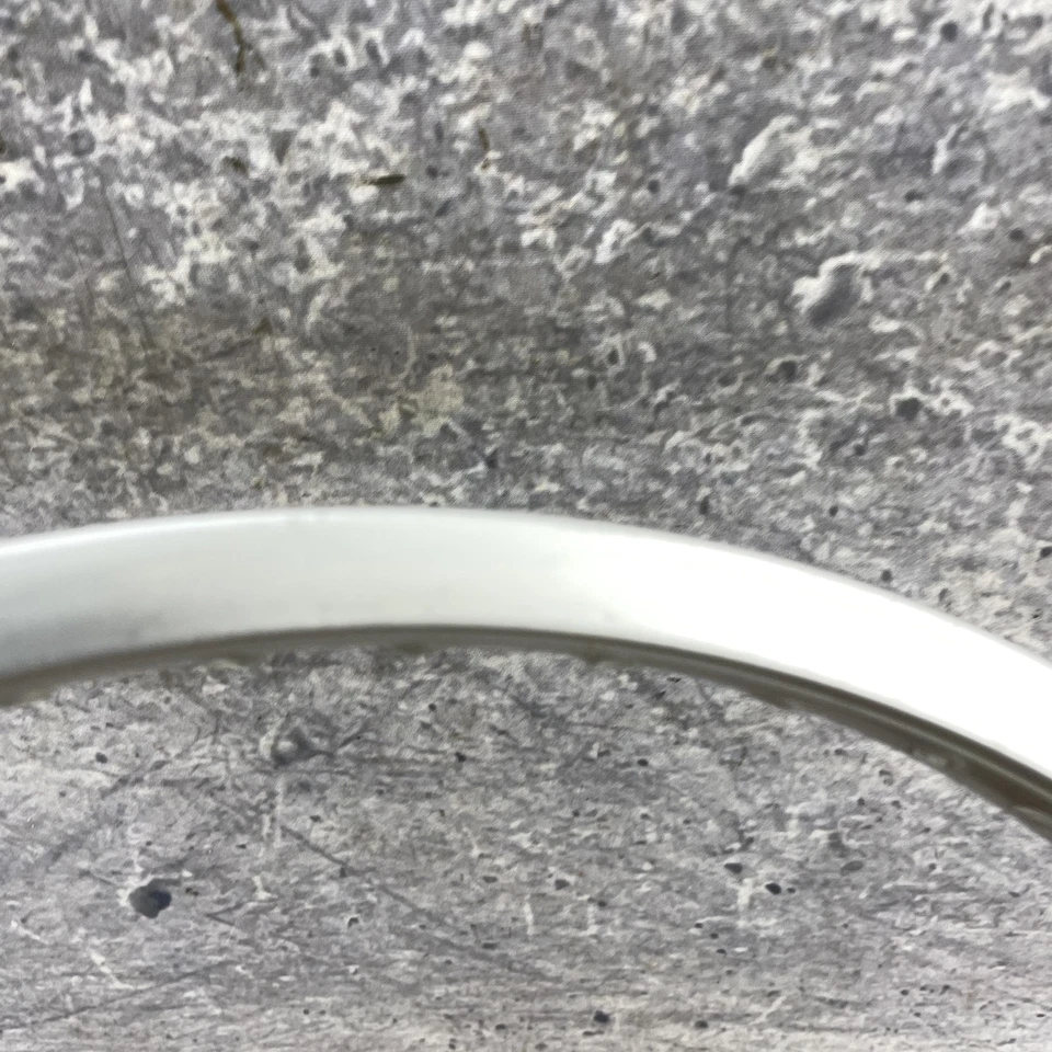 Vintage Araya 7X BMX Aro 20 Polegadas 48H Prata Alumínio Feito no Japão Old School - Imagem 2 de 4