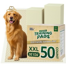 Puppy Pads 50 Count 30"x36" Pee Pads for Dogs Deodorizing Leakproof Quick Dry...