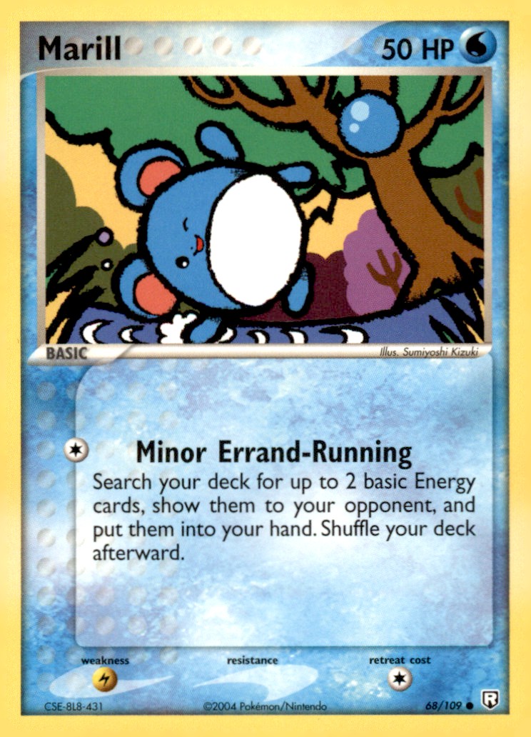 Marill Common Team Rocket Returns 68/109 NM