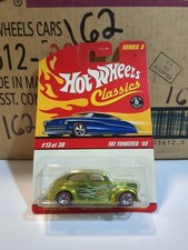 2006 Hot Wheels Classics Series 3 13/30 FAT FENDERED '40 Antifreeze w/RL 5 Spoke
