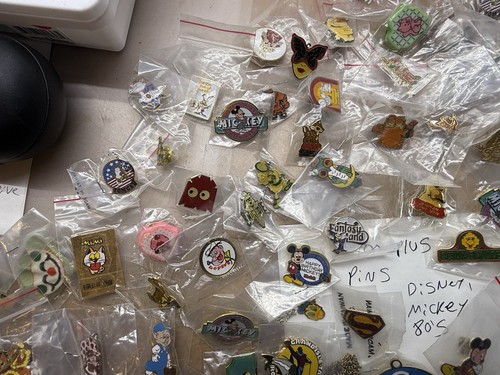 Rare Vintage Disney Pin LOT 100 Plus Pins Mickey Snoopy Boop Flintstones ET Yogi - Picture 12 of 24