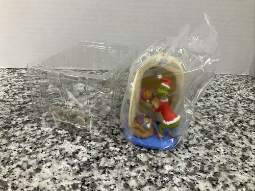 Hallmark Keepsake Grinch Robando la Fiesta Adorno de Navidad Luz Mágica Sonido - Imagen 4 de 4
