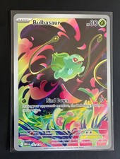 Pokémon TCG Bulbasaur 133/132 IIllustration Rare Mega Evolution NM NICE