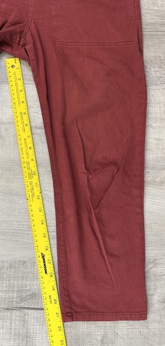 Prairie Underground Pants Red Side Zip Crop Women’s Size M (Actual 29X21.5) - Picture 16 of 17