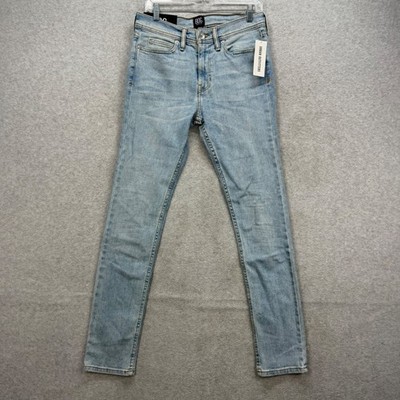 BDG Urban Outfitters Skinny Jeans Mens 31x32 Blue Denim Pants Punk Rocker NEW