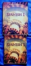 Bob Jones Press Spanish 1 Textbook Activities Manual BJU Homeschool BUNDLE CLEAN