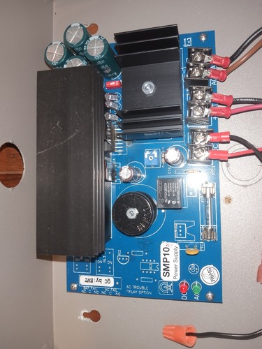 PTI Security Systems Remote Power Supply Box 12VDC 10A W/ Battery PPWR12v10AASY - Picture 7 of 11