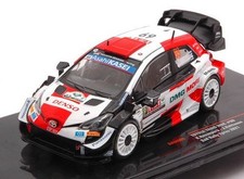 Toyota Yaris WRC Rally Ypres 2021 Rovanpera-Halttunen 1:43 IXO RAM805