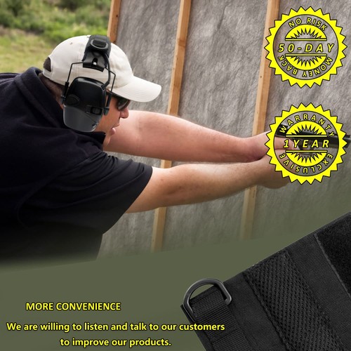HC01 Headset Cover Tactical Advanced Earmuffs Modular Cover Fit for 3M WorkTu... - Picture 5 of 5