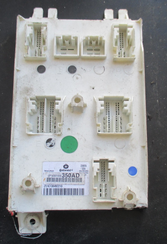 2014 DODGE DURANGO JEEP GRAND CHEROKEE BODY CONTROL MODULE 68193350ad