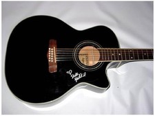 SHELLY FAIRCHILD Autographed 12-String Acoustic Elec Guitar PSA/DNA
