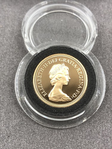 1979 boxed Gold Proof Full sovereign - Picture 3 of 9