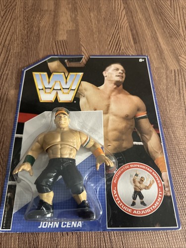 New WWE Mattel Retro Series 1 John Cena Wrestling ...