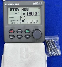 Furuno NavPilot 511 FAP-5011 Autopilot Control Head Unit & Cover - Tested Good!