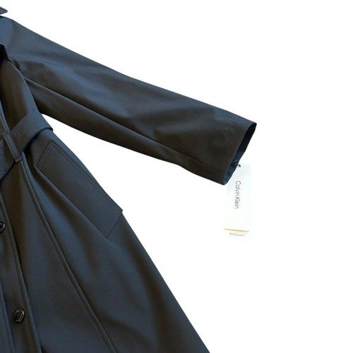 Calvin Klein Infinite Stretch Rain Coat Windbreaker Jacket Sz Medium Women's NWT - Picture 5 of 14