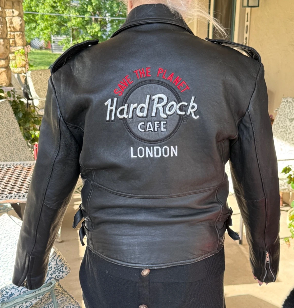 Hard Rock Cafe Leather Outer Shell Coats, Jackets & Vests